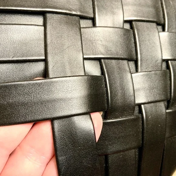 Stunning CLUTCH / SHOULDER BAGS ❤️NWT  TWO HANDBAGS BLACK & MUSTARD CHAIN STRAP - Picture 11 of 15